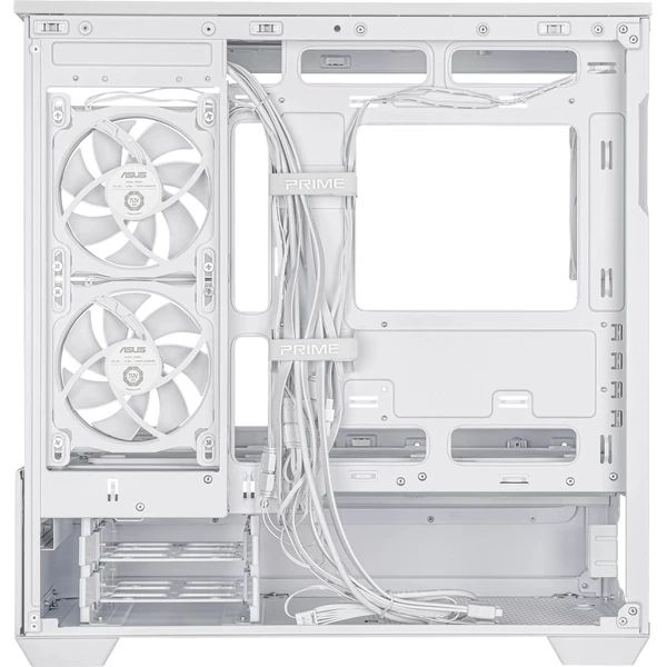 ASUS PRIME AP202 TG ARGB WHITE - Počítačové skrine - Obrázok DXOF000K01