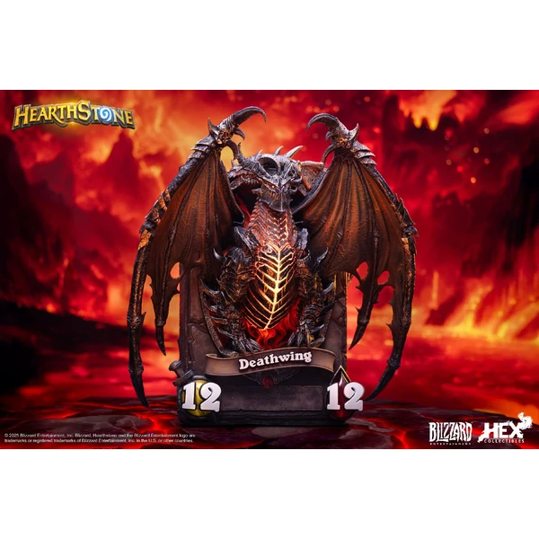 Soška HEX Collectibles Blizzard: Hearthstone - Deathwing 3D Art Frame - Sochy a sošky - Obrázok DXWF000K01