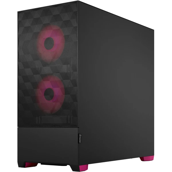 Fractal Design Pop Air RGB Magenta Core TG Clear Tint - Počítačové skrine - Obrázok DY6A000601