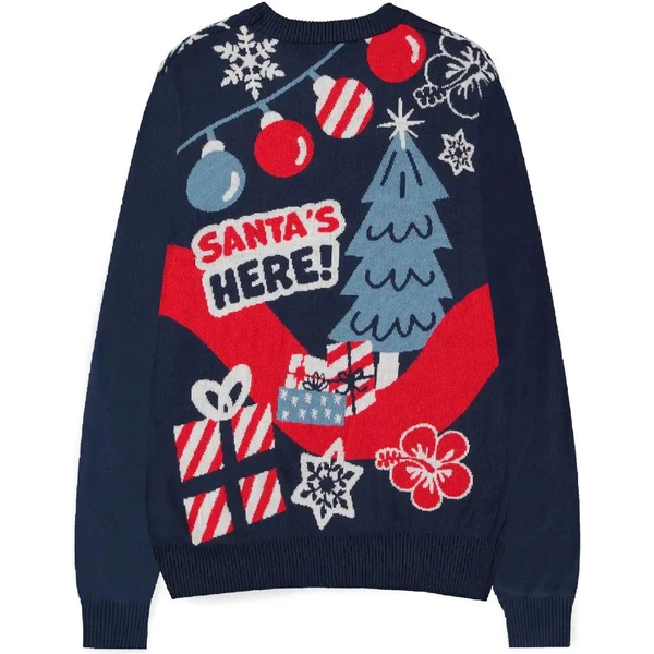 Vianočný sveter Lilo & Stitch - Stitch Santa S - Mikiny a svetre - Obrázok DYJI000K01