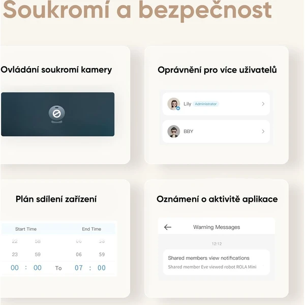 Enabot ROLA Mini biela - IP kamery - Obrázok DZ8L000K01
