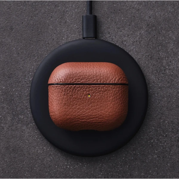 Woolnut kožené púzdro pre AirPods 3. generácie hnedé - Puzdra - Obrázok DZJR100501