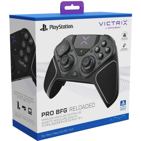 Turtle Beach herný ovládač Victrix Pro BFG Reloaded (PS4/PS5/PC) čierny - Herné ovládače - Obrázok DZMH000K01
