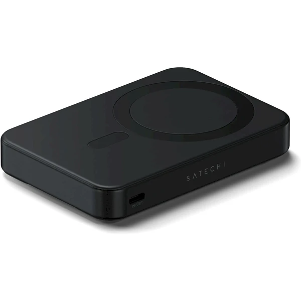 Satechi Qi2 10K magnetická powerbanka so stojanom čierna - Nabíjačky - Obrázok DZUI000K01