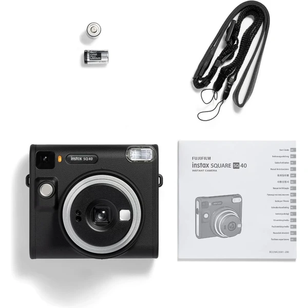 Fujifilm Instax Square SQ40 čierny - Fotoaparáty - Obrázok E018000N01