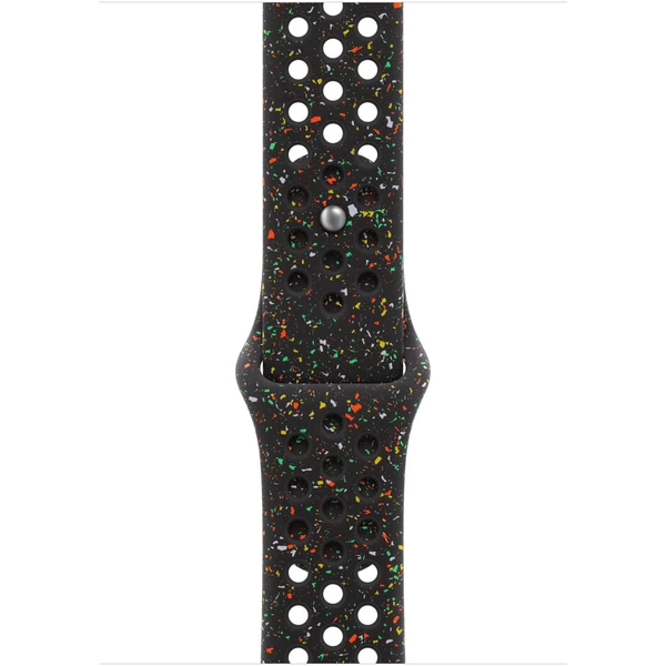 Apple Watch 49/46/45/44mm Midnight Black športový remienok Nike S/M - Remienky - Obrázok E01I000K01