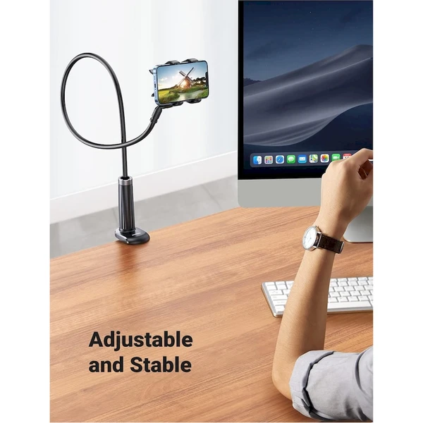 UGREEN Flexible Long Arm univerzálny držiak s dlhým ramenom čierny - Držiaky - Obrázok E061000N01