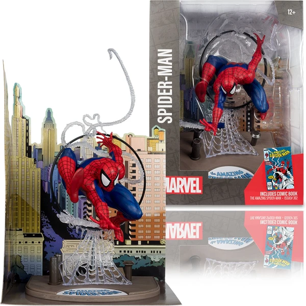 Soška McFarlane Toys Marvel - Spider-Man 30 cm (edícia The Amazing Spider-Man #301)  - Sochy a sošky - Obrázok E08D000N01