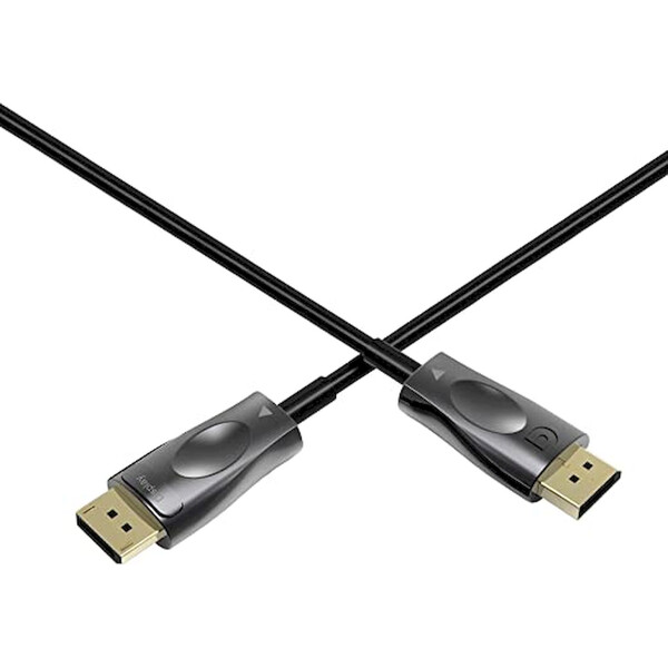 PremiumCord DisplayPort 1.4/DisplayPort 1.4 optický kábel 8K 20m čierny - Káble a redukcie - Obrázok E0AS000K01
