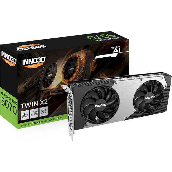 INNO3D NVIDIA GEFORCE RTX 5070 Twin X2 12GB GDDR7 - Grafické karty - Obrázok E0DG000L01