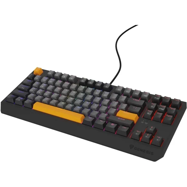 Genesis THOR 230 TKL Anchor Gray Negative RGB mechanická klávesnica - Klávesnice - Hlavný obrázok