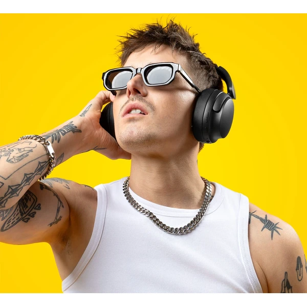 Niceboy Stellar bezdrôtové slúchadlá čierna - Slúchadlá - Obrázok E0LF000O01