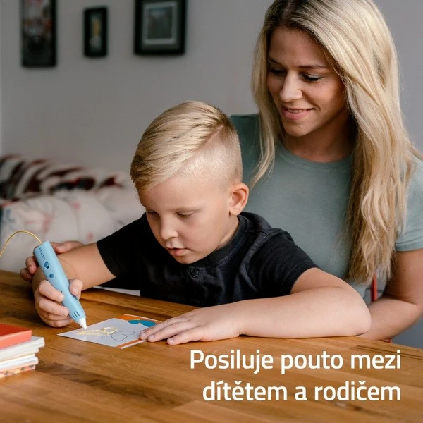 LAMAX ArtKid1 3D pero ružové - 3D Perá - Obrázok E0PC000O01