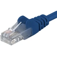 PremiumCord RJ45/RJ45 Cat5e UTP patch kábel 1m modrý - Káble a redukcie