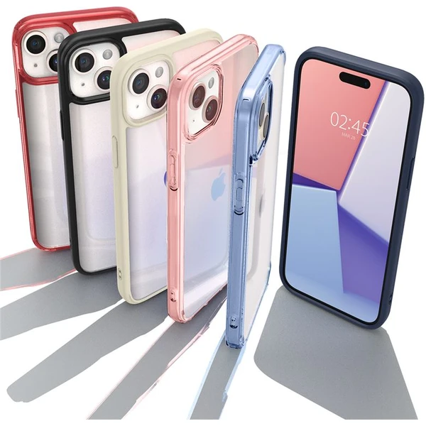 Spigen Ultra Hybrid kryt iPhone 15 modrý - Puzdra - Obrázok E0U8000601