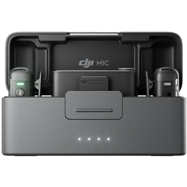 DJI Mic 2 (2 TX + 1 RX + nabíjacie puzdro) - Mikrofóny - Hlavný obrázok