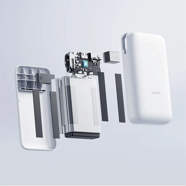 Xiaomi 22.5W Power Bank 20000mAh (Integrated Cable) svetlo šedá - Powerbanky - Obrázok E14H000K01