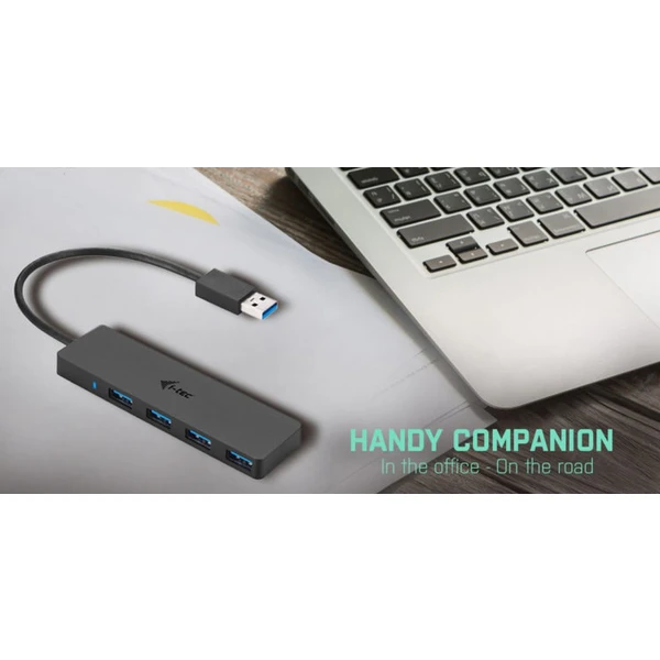 i-tec USB 3.0 SLIM HUB 4 Port  - USB huby - Obrázok E19B000501