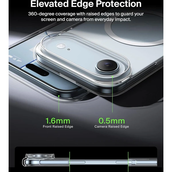 Belkin SheerForce MagSafe kryt iPhone Air číry - Puzdra - Obrázok E1CN000K01