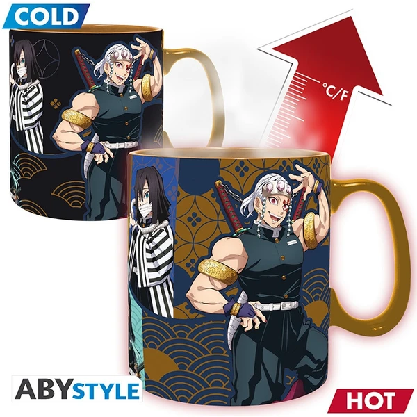 Hrnček Abysse Corp Demon Slayer - Hashira (meniaci sa motív) 460 ml - Hrnčeky - Hlavný obrázok