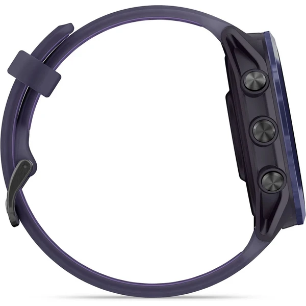 Garmin Forerunner 570 47 mm fialová hliníková luneta s fialovo-indigovým polopriehľadným remienkom - Inteligentné hodinky - Obrázok E1LG000J01