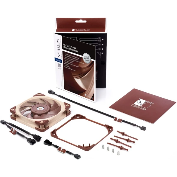 NOCTUA ventilátor NF-A12x25-LS-PWM - Ventilátory pre PC - Obrázok E1O4000L01