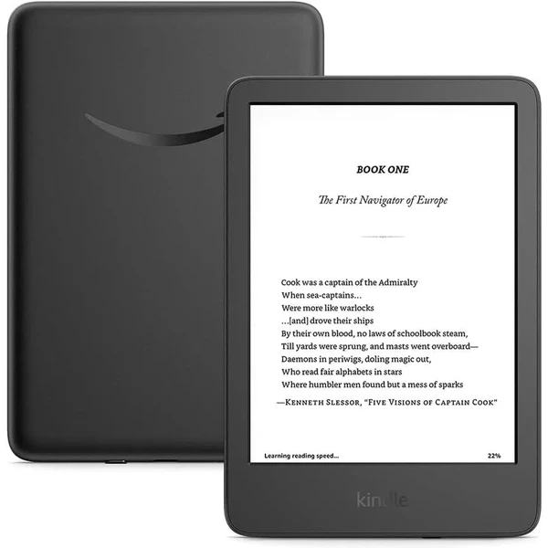 Amazon Kindle Touch 2024 16 GB čierny (bez reklám) - Čítačky elektronických kníh - Hlavný obrázok