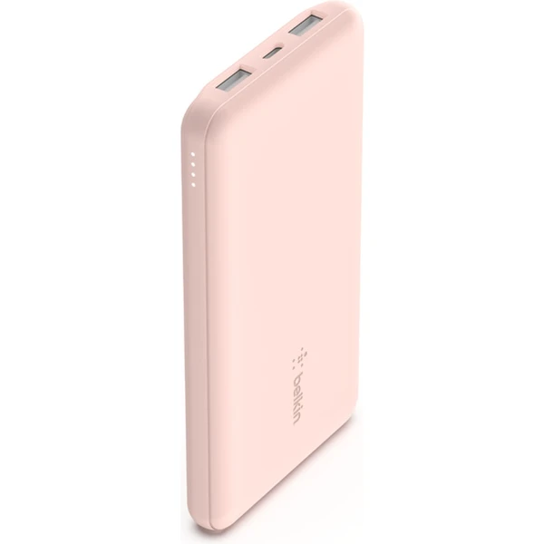 Belkin BOOST CHARGE USB-C powerbanka (15W), 10000mAh, ružová - Powerbanky - Hlavný obrázok