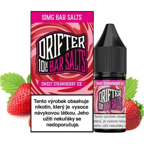 Liquid Drifter Bar Salts Sweet Strawberry Ice 10ml (10mg) - E-liquidy - Hlavný obrázok