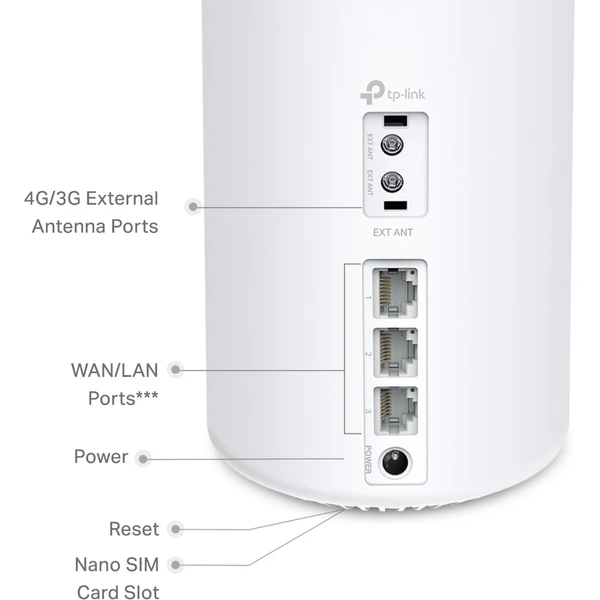 TP-Link Deco X10-4G mesh systém biely - Mesh systémy - Obrázok E2C7000N01