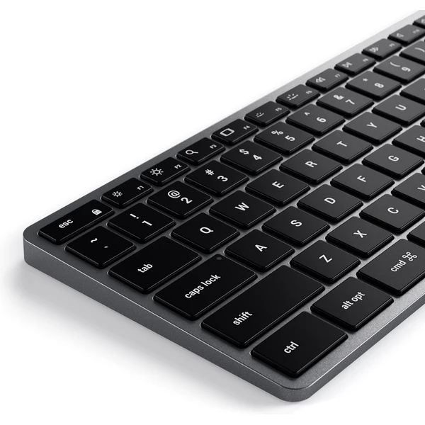Satechi Slim X3 Bluetooth bezdrôtová podsvietená klávesnica HU vesmírne šedá - Klávesnice - Obrázok E2D5000K01
