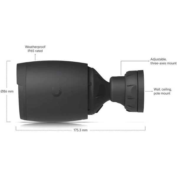 Ubiquiti UniFi AI Pro čierna - IP kamery - Obrázok E2D9000K01