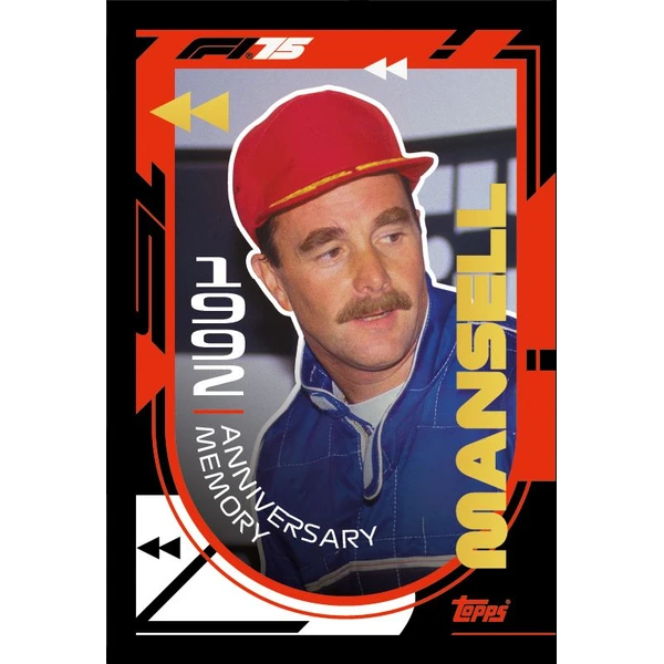 Samolepky Topps F1 2025 Special Anniversary Edition - Zberateľský Album + Samolepky - Zberateľské karty a nálepky - Obrázok E2DN000K01