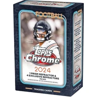 Topps 2024 NFL Chrome Football Value Box - Futbalové karty