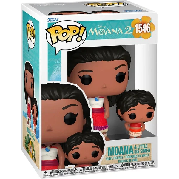Funko POP! & Buddy #1556 Disney: Moana 2 - Moana & Little Sis - Funko POP! - Obrázok E2UC000J01