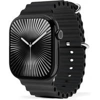 iWant Ocean remienok pre Apple Watch 42/41/40/38mm čierny - Remienky