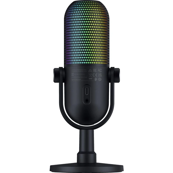 Razer Seiren V3 Chroma mikrofón čierny - Mikrofóny - Obrázok E3A4000O01