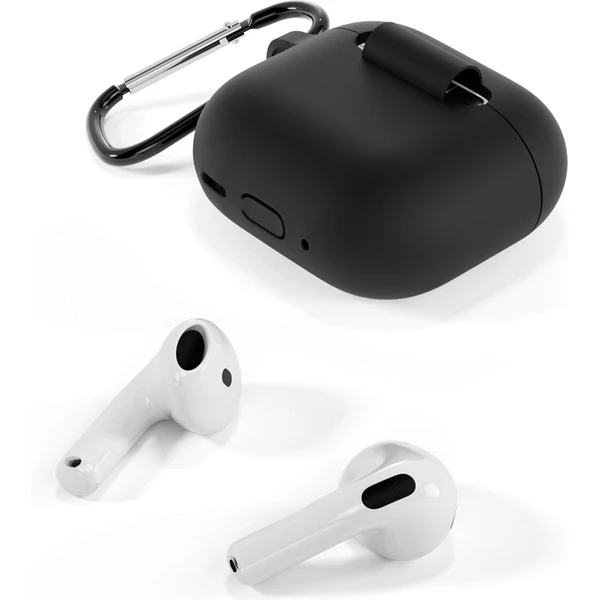 Epico odolný silikónový kryt pre Airpods 4 čierny - Puzdra - Obrázok E3LA000J01