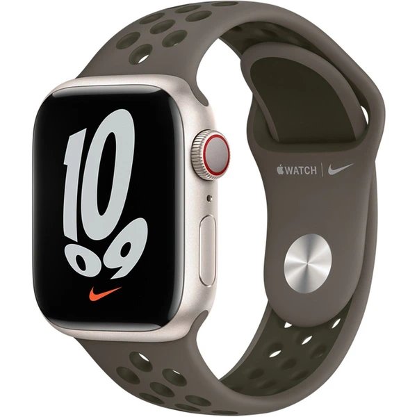 Apple Watch Nike športový remienok 41/40/38mm olivovo šedý/cargo khaki - Remienky - Hlavný obrázok