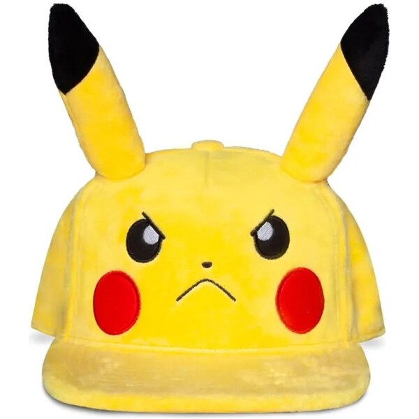 E-shop Kšiltovka plyšová Pokémon Angry Pikachu