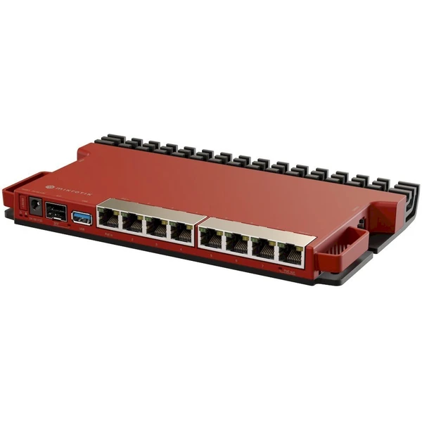 MikroTik ROUTER L009UiGS-RM červený - Wi-Fi routery - Hlavný obrázok
