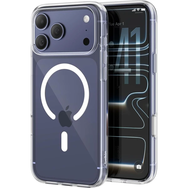 Belkin SheerForce MagSafe kryt iPhone 17 Pro Max číry - Puzdra - Hlavný obrázok