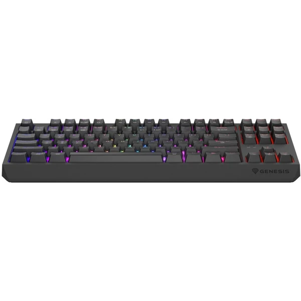 Genesis THOR 230 TKL RGB bezdrôtová mechanická klávesnica čierna Outemu Red - Klávesnice - Obrázok E4I5000O01