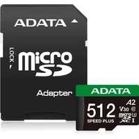 ADATA Speed Plus microSDXC 512GB + SD adaptér - Pamäťové karty