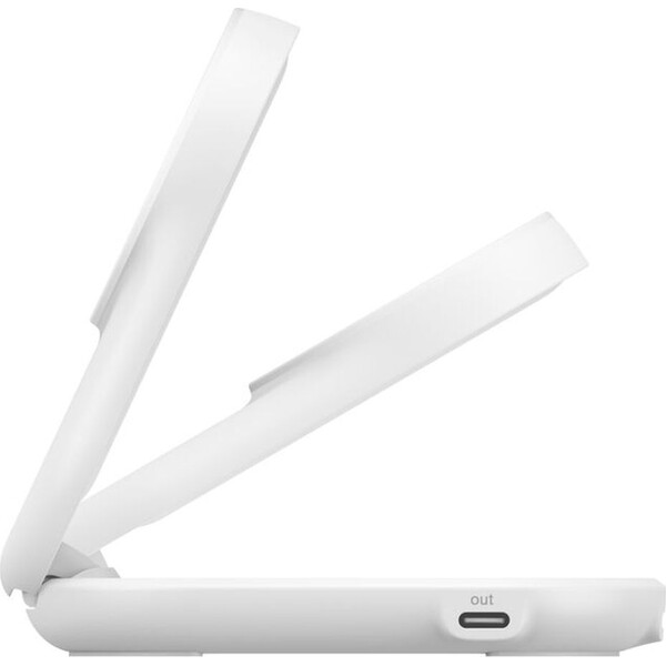 Belkin UltraCharge ™ Qi2 25W 2v1 MagSafe nabíjačka pre iPhone / AirPods, s USB-C biela - Nabíjačky - Obrázok E4ZM000K01