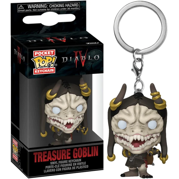 Funko POP! Keychain: Diablo 4 - Treasure Goblin - Kľúčenky - Hlavný obrázok