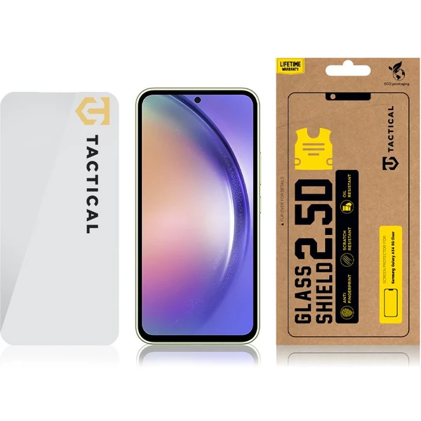 Tactical 2.5D Glass Shield sklo Samsung Galaxy A54 5G číre - Ochranné fólie a sklo - Obrázok E52N100501