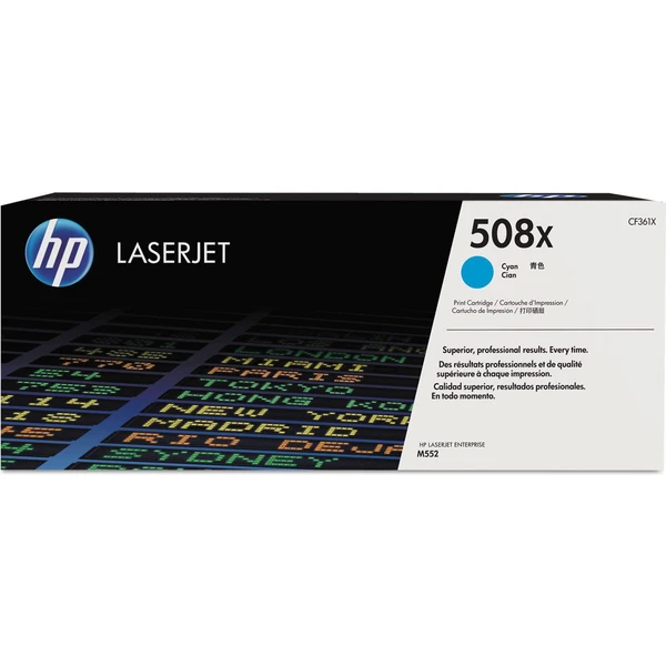 HP CF361X č. 508X Azúrová originálna - Tonery - Hlavný obrázok