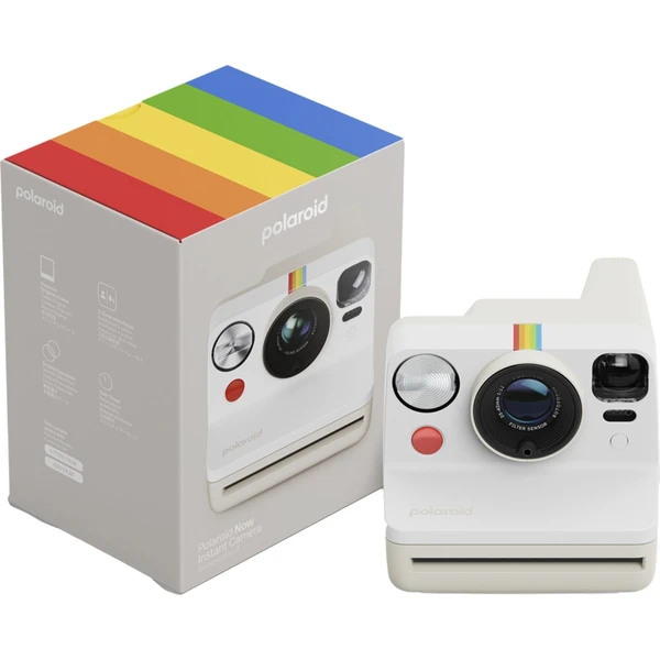 Polaroid Now Gen 3 Pebble White - Fotoaparáty - Obrázok E55D000K01