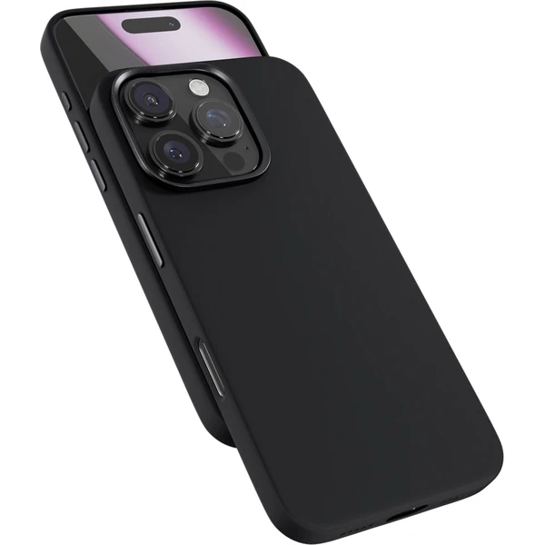 Epico Mag+ Silicone kryt pre iPhone 16 Pro Max čierna - Puzdra - Obrázok E56C000L01